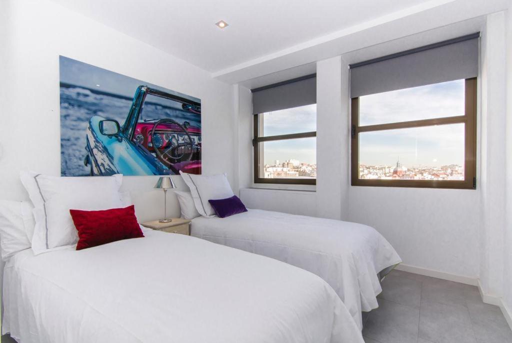 Appartement Plaza Espana & Gran Via à Madrid Extérieur photo